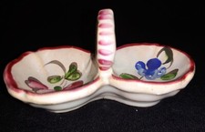 ANCIENNE SALIERE DE DINETTE EN FAÏENCE  DE SAINT CLEMENT Début XIX  N°706/4