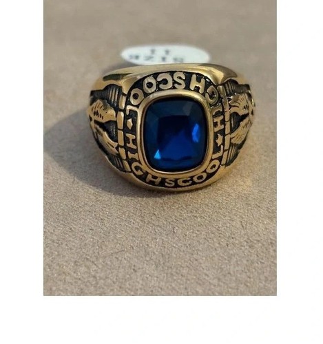 Bague style universitaire - , us
