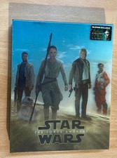 Star Wars: The Force Awakens - 3D+2D Steelbook Blufans Double Lenti— sealed/mint
