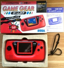 CONSOLE SEGA GAME GEAR ROUGE COMPLÈTE BOÎTE NOTICE NTSC JAP CIB OVP HGG3210 RED
