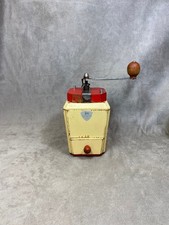 RARE Moulin à café rouge et