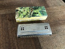ANCIEN  HARMONICA M.HOHNER  " THE ECHO HARP " MADE IN GERMANY 