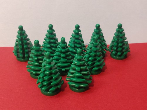 Lot arbres noël lego - 10,