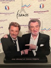 JOHNNY HALLYDAY en figurine en