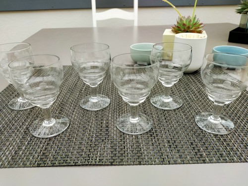 Verre ancien art déco lot - verre,