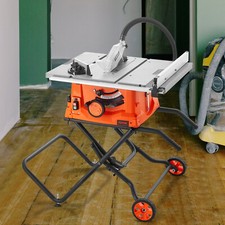 VEVOR Scie Circulaire sur Table avec Support Coupe Bois 625mm 4800tr/min 1800W