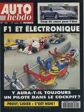 AUTO HEBDO n°821 17/03/1992