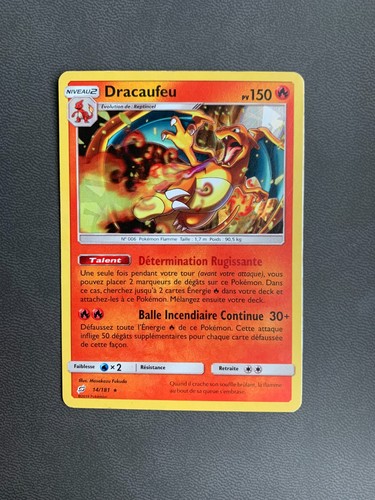Carte pokémon dracaufeu - carte,