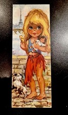 Rare Tableau Poulbot Paris