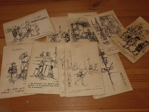 Lot cpa cartes - de, postales