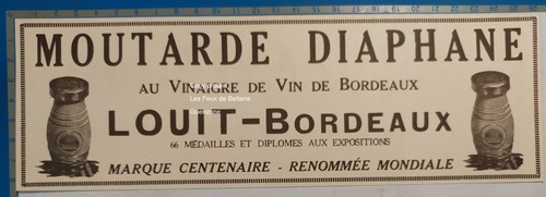 Louit bordeaux moutarde - louit,