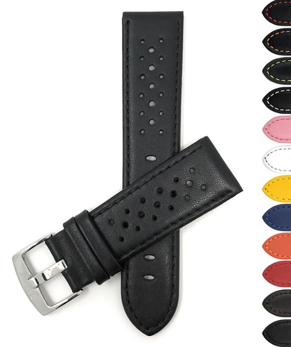 22mm leather rally strap - rally,