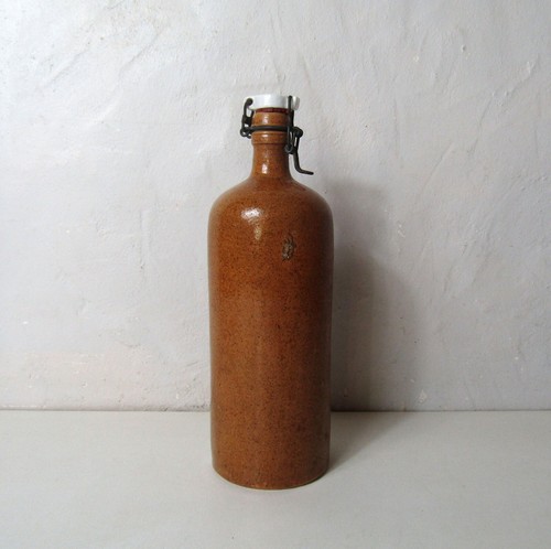 Ancienne bouteille grès - bouteille,