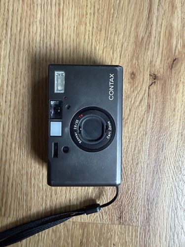 Contax titanium black - t3,