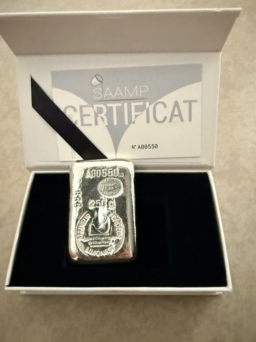 Lingot argent pur 250 g - lingot,