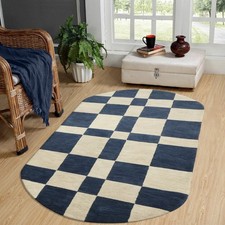 Noir Main Touffeté Laine