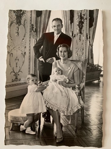 Carte postale prince rainier - postale,