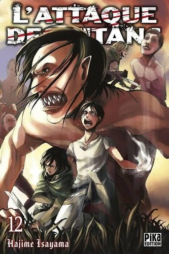 Livre attaque des titans - livre,