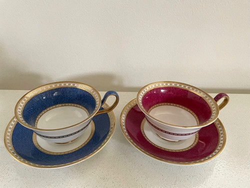 Tasse thé soucoupe - et,