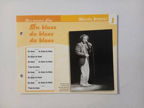 Carte fiche michel jonasz - michel,
