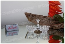 Salières en cristal de