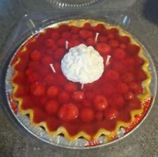 Cherry Pie Candle 8 inch Handmade to Order by Jordans Candle Creations
