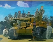 Tiger I Au Combat. Afrika