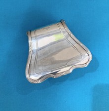 Pince à asperge CHRISTOFLE-PUIFORCAT modèle RUBAN CROISÉS métal argenté couvert