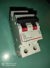 Legrand Disjoncteur Dx³ C8 6000 10ka Arrivée Haute Et Départ Bas À Vis 2P 8A 