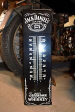 Plaque émaillée JACK DANIEL'S whisky thermomètre 75 cm enamel sign emailschild