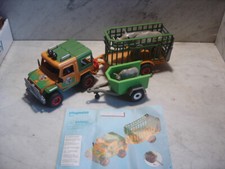 Jeep "Safari" Playmobil avec remorques avec accessoires d'origines très bon état