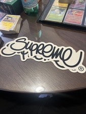 Sticker logo Supreme – déco