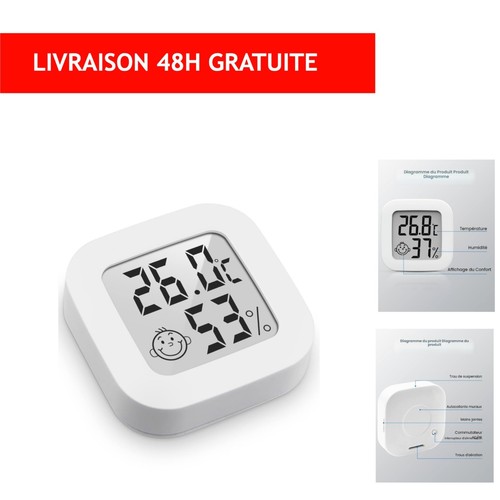 Mini thermomètre hygromètre - thermomètre,