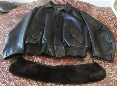 Rare vintage avirex leather - rare,