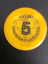 ancien jeton de jeu du casino