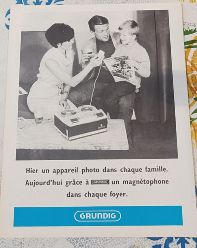 Ancien depliant publicitaire - ancien,