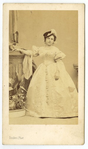 Cdv 1860 disdéri la - cdv, 1860-70