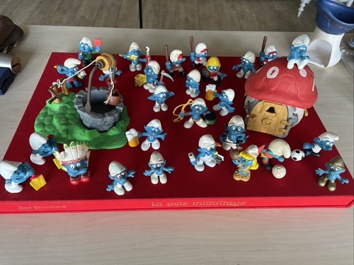 Lot smurfs schtroumpfs vintage - smurfs,