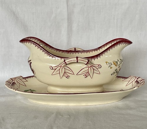Sauciere faience - sauciere,