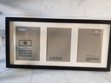 Joli Cadre baguette bois IKEA Modele RIBBA  / hauteur 25,5 cm largeur  53 cm