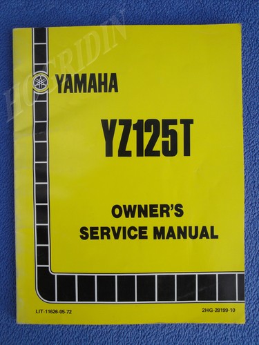 Yamaha yz125t dirt bike - yamaha,