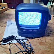 Ancienne Petite Télé, TV / Radio keenox, Noir Et Blanc. Vintage, Rétro, Déco