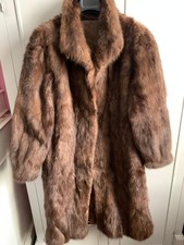 manteau fourrure vison véritable