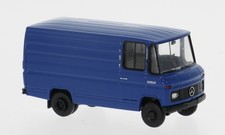 Brekina 36849 - 1/87 Mercedes L 406 D Fourgon, Bleu, 1967 - Neuf