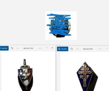 2 Anciennes Insignes