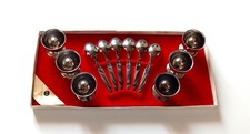 Service vintage  Coquetiers Guy Degrenne en inox