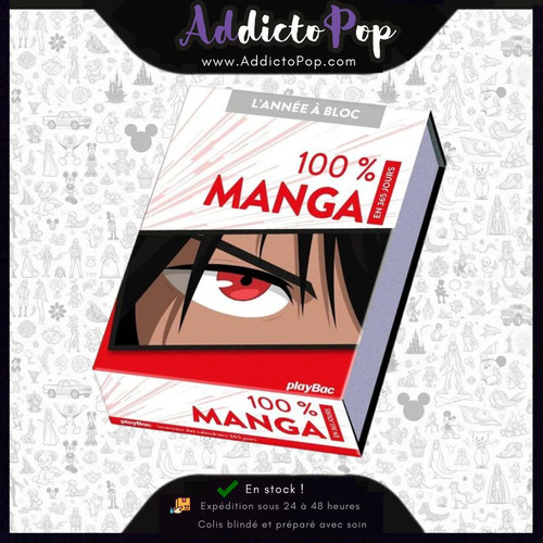 Calendrier manga 100 - manga, 100%