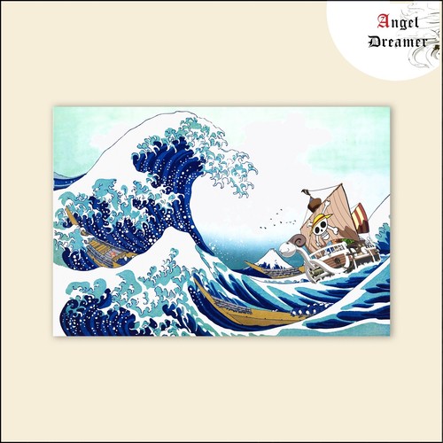 Poster toile one piece - one,