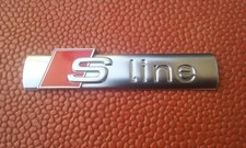 AUDI "S-LINE" Emblème Logo/Badge/Schriftzug 8N0853601A A3 A6 A7 Q3 Q5 Q7...