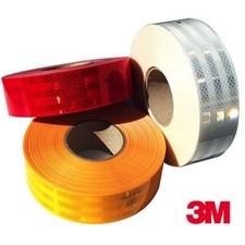 Film Adhésif Homologué Rétro-réfléchissant 3M™ Diamond Grade 55Mm X 10 Mètres